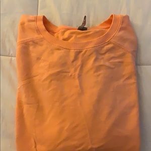 Peach sweatshirt
